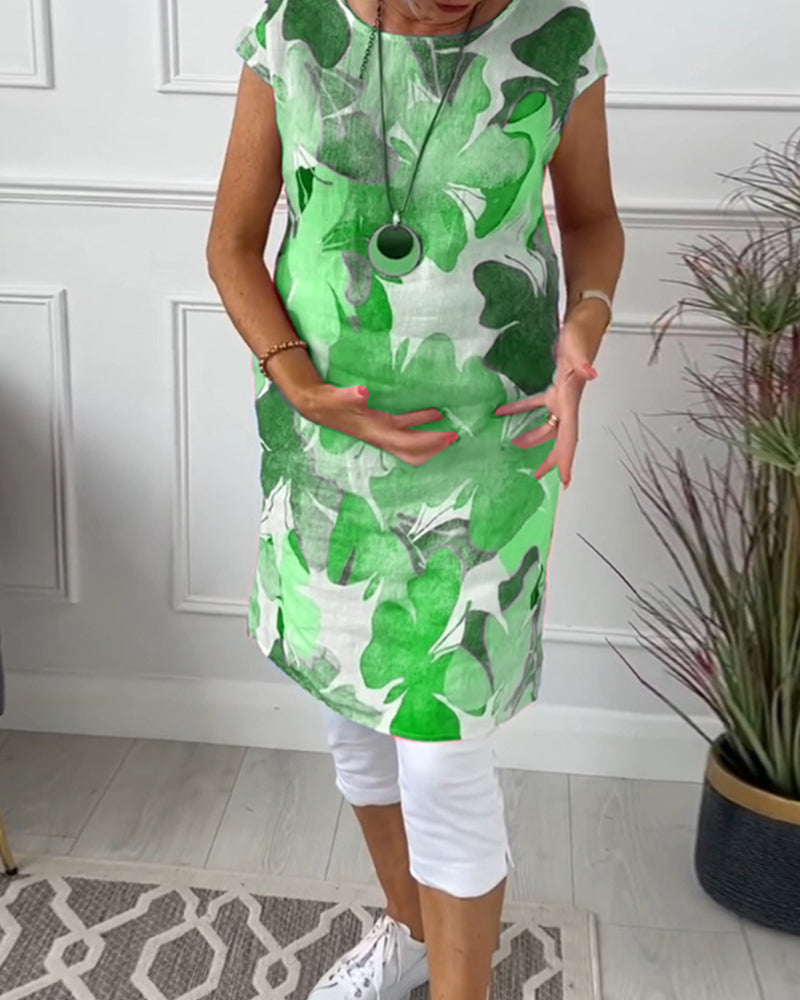 INGRID | CASUAL FLORAL DRESS