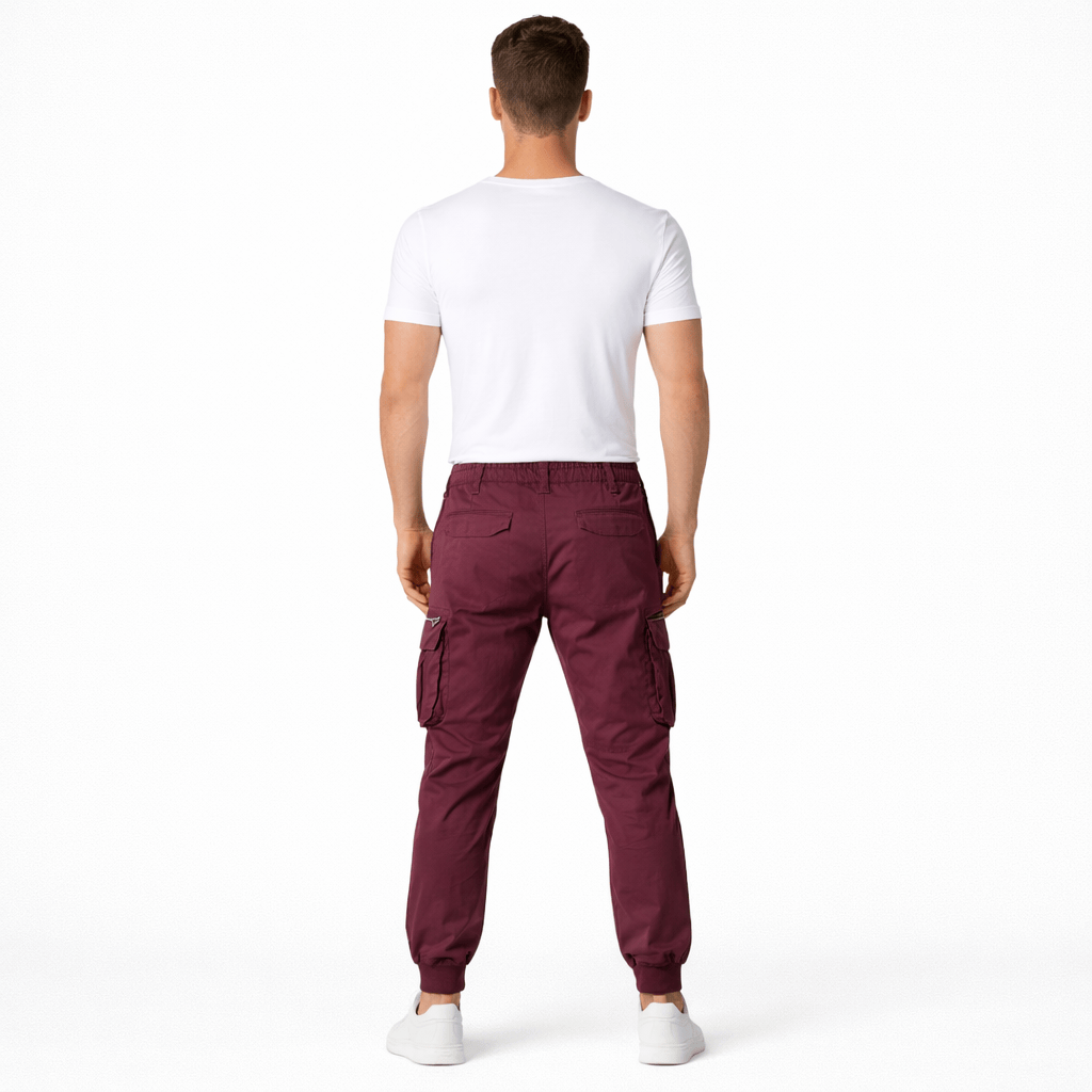 ETHAN, Cotton Cargo Pants Regular Fit
