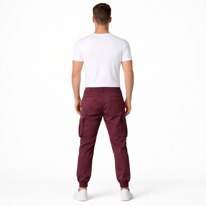 ETHAN, Cotton Cargo Pants Regular Fit