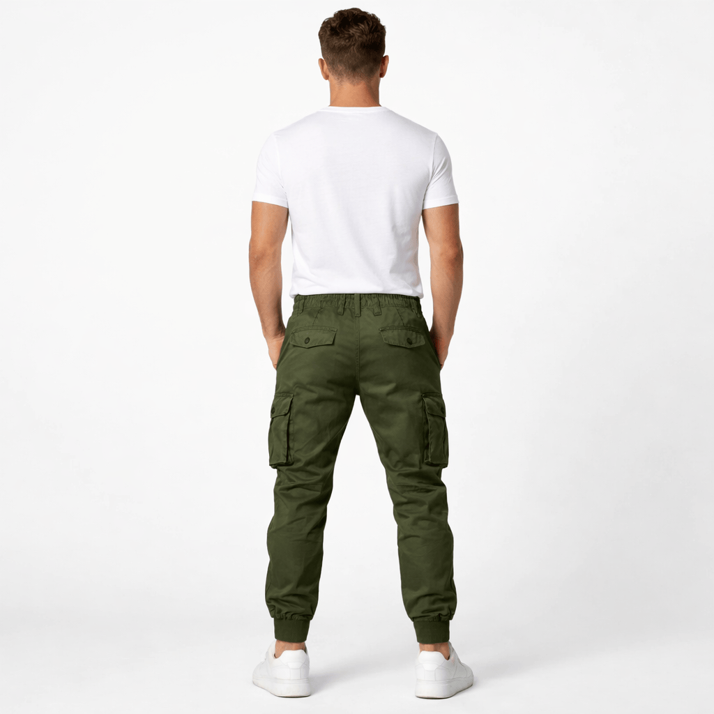 ETHAN, Cotton Cargo Pants Regular Fit