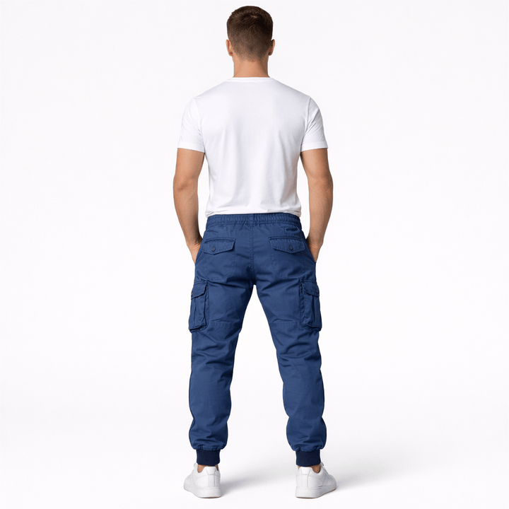 ETHAN, Cotton Cargo Pants Regular Fit