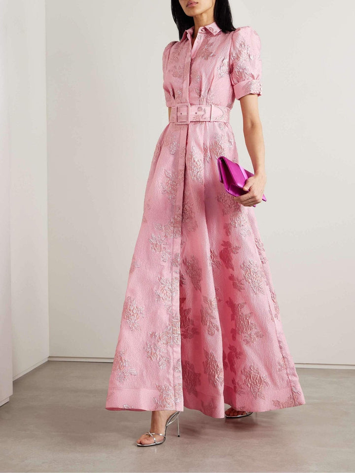 Olivia™ | Dress with Short Puffed Sleeves